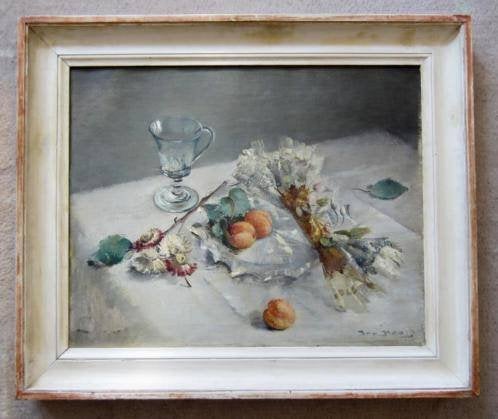 == Ina Hooft 1894-1994 == fraai stilleven ==, Antiek en Kunst, Kunst | Schilderijen | Klassiek, Ophalen of Verzenden