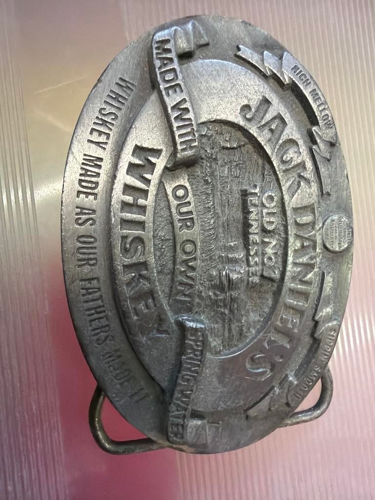 Vintage Jack Daniel's Gesp - Whiskey Thema, Ophalen of Verzenden, Gebruikt