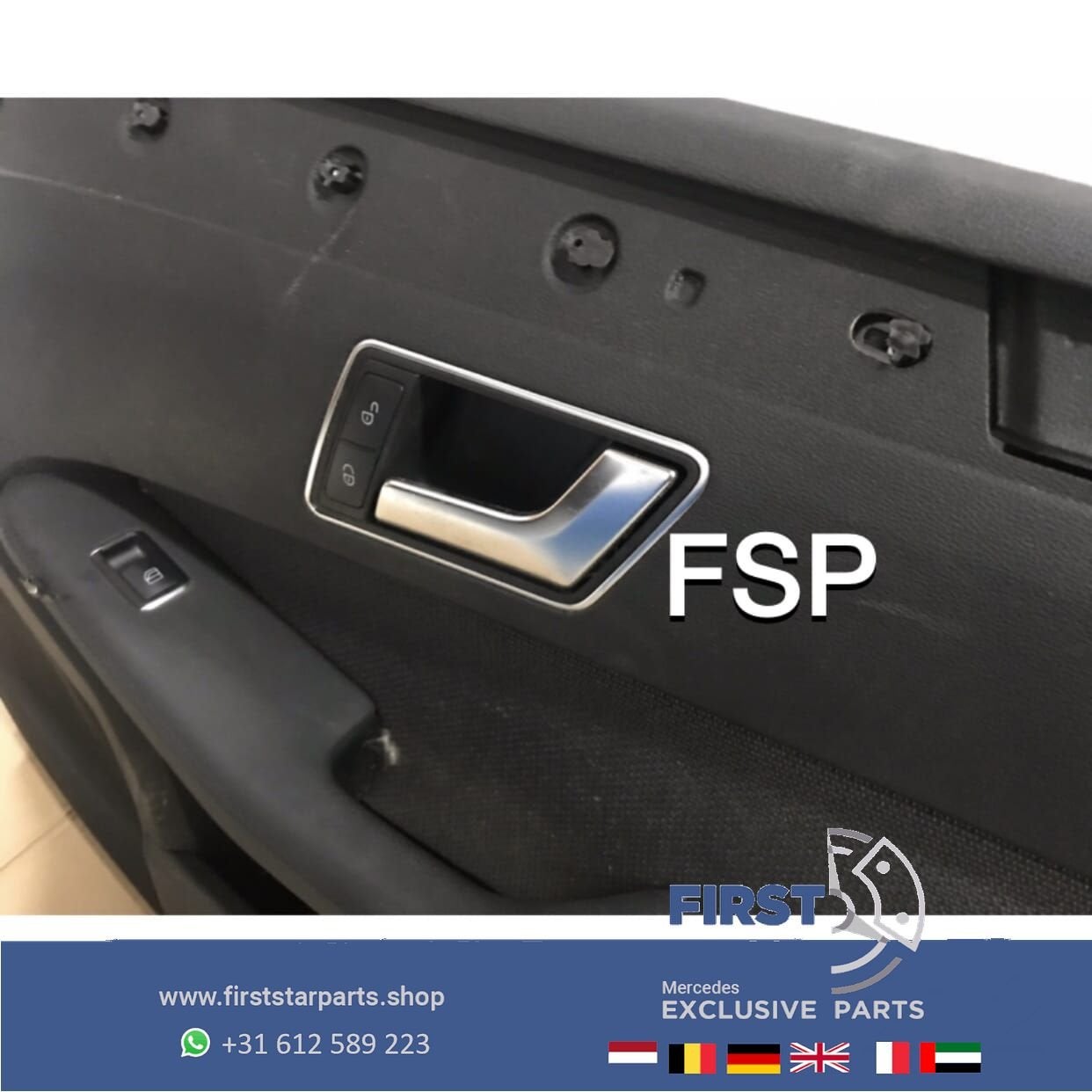 W212 DEURPANEEL Mercedes E KLASSE DEUR PANEEL KAART, Auto-onderdelen, Gebruikt, -, Ophalen of Verzenden, -