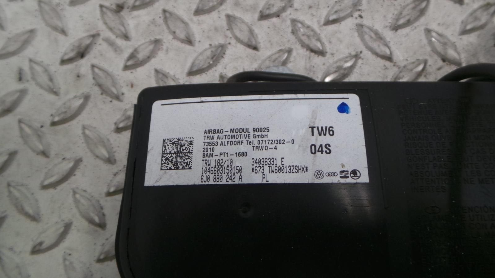 SEAT IBIZA STYLANCE AIRBAG RECHTS 2010, Auto-onderdelen, Ophalen of Verzenden, Gebruikt, Stiba lid