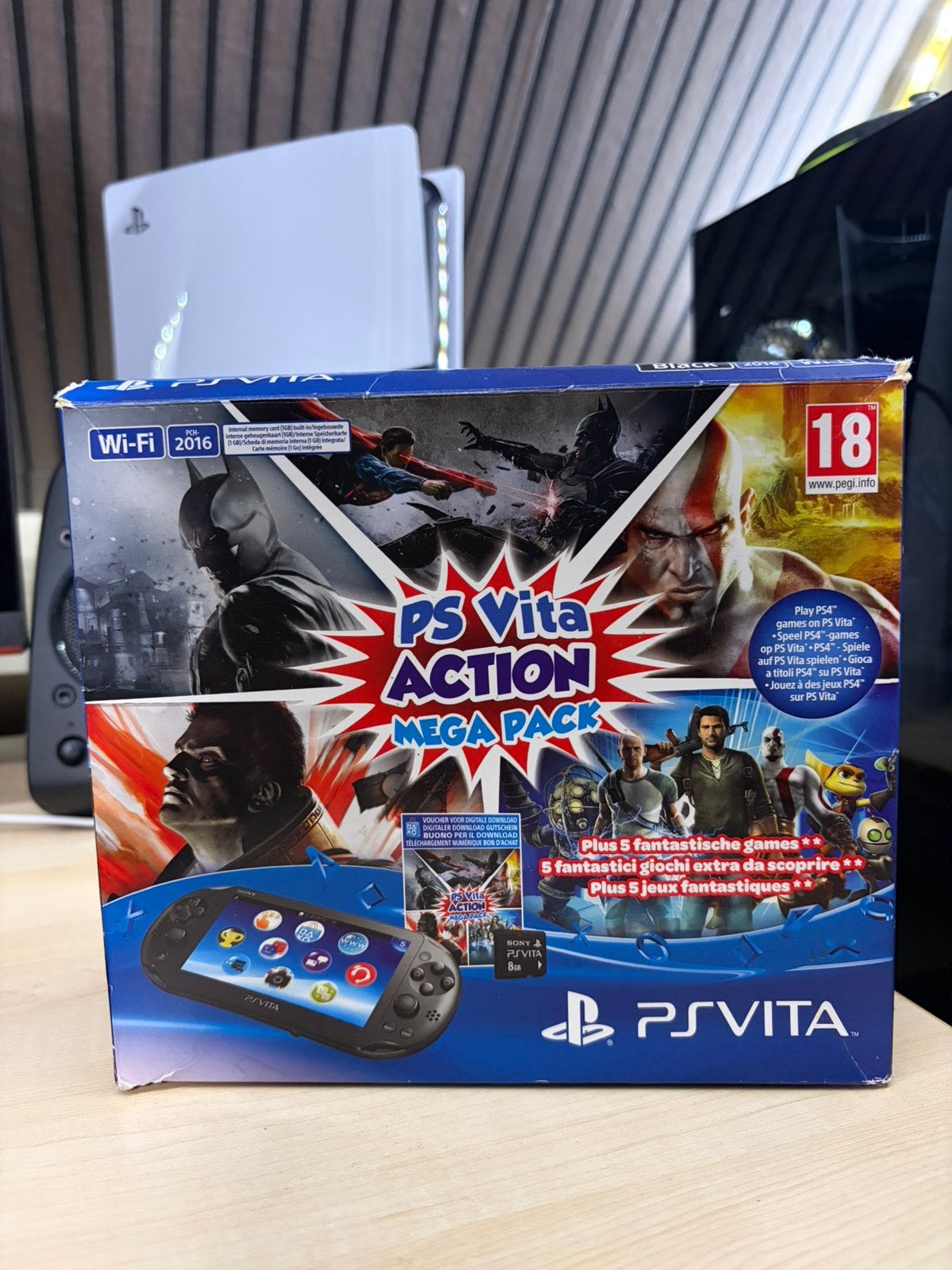 PS Vita Compleet, Ophalen, Gebruikt, Zwart, Met games