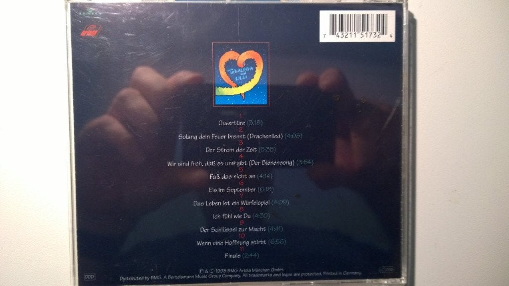 Peter Maffay - Tabaluga Und Lilli, Cd's en Dvd's, Ophalen of Verzenden, Zo goed als nieuw, Poprock, Album