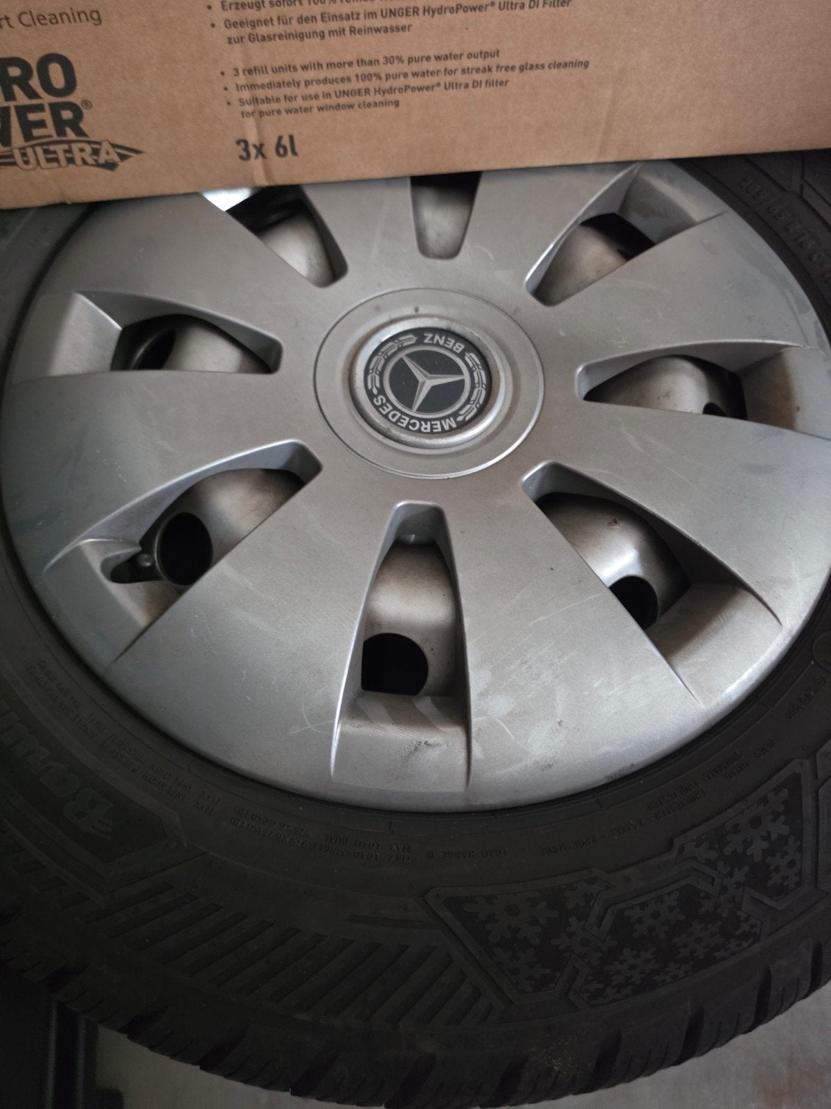 Mercedes-Benz Vito velgenset origineel 205/65 R16C, Auto-onderdelen, Banden en Velgen, Ophalen, 16 inch, Banden en Velgen, Bestelwagen