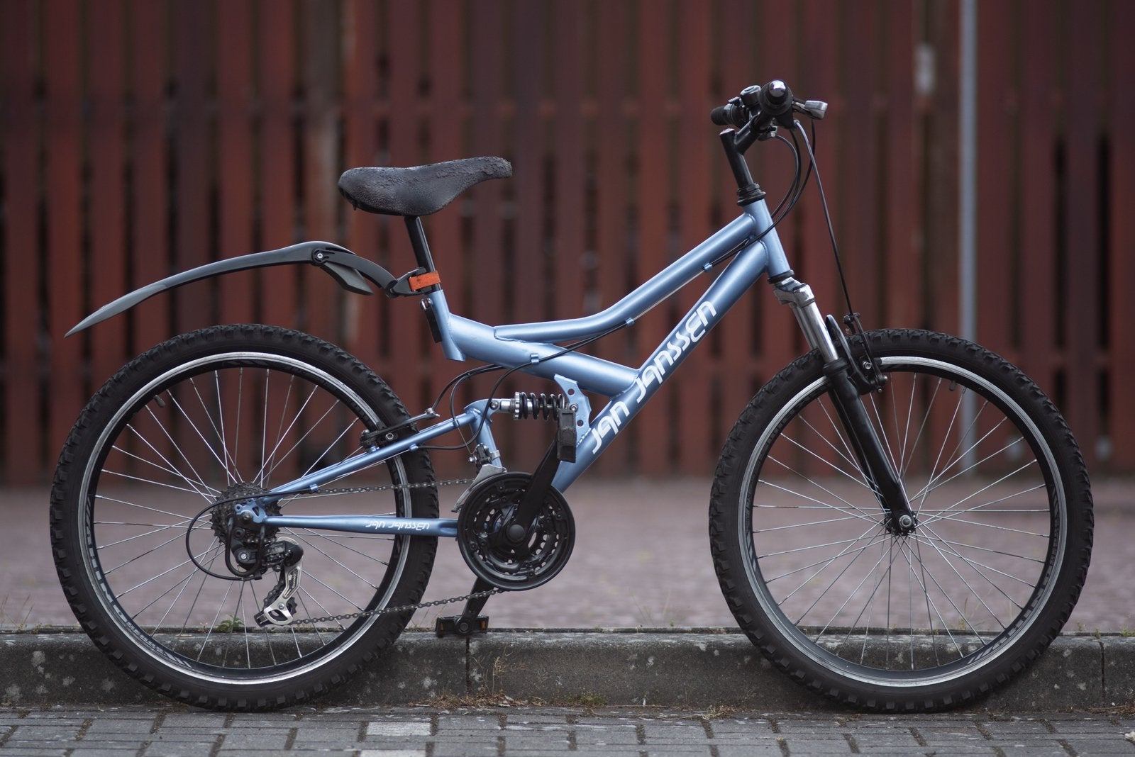 Stoere jongensfiets / ATB 24 inch, Ophalen, Velgrem, Versnellingen, Gebruikt