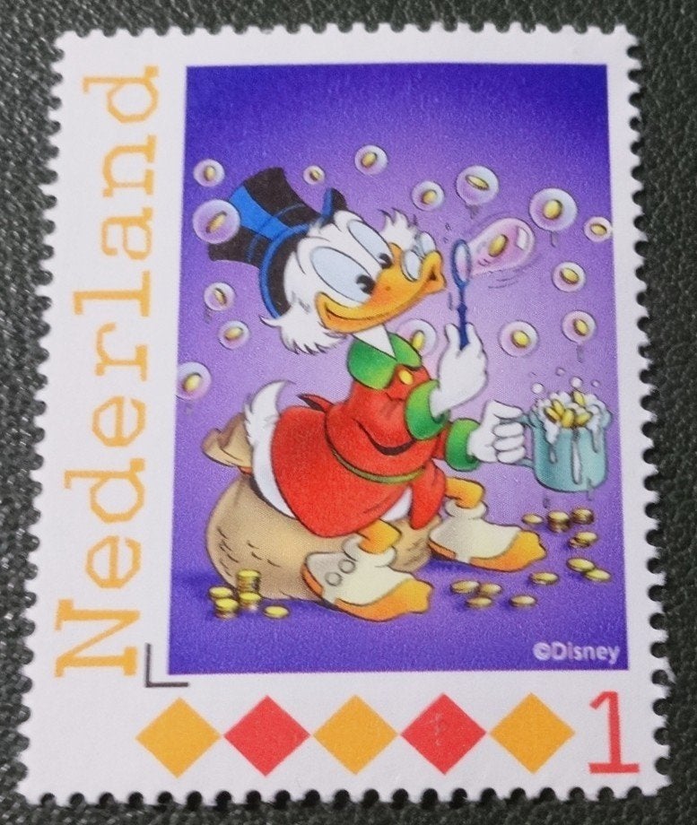 Nederland- 2768-Aa01 - Duckstad - Dagobert bellen - PNe01-15, Verzenden, Na 1940, Postfris