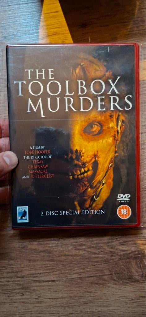 The Toolbox Murders (2004) - 2 Disc Special Edition DVD, Cd's en Dvd's, Dvd's | Horror, Vanaf 16 jaar, Ophalen of Verzenden, Gebruikt