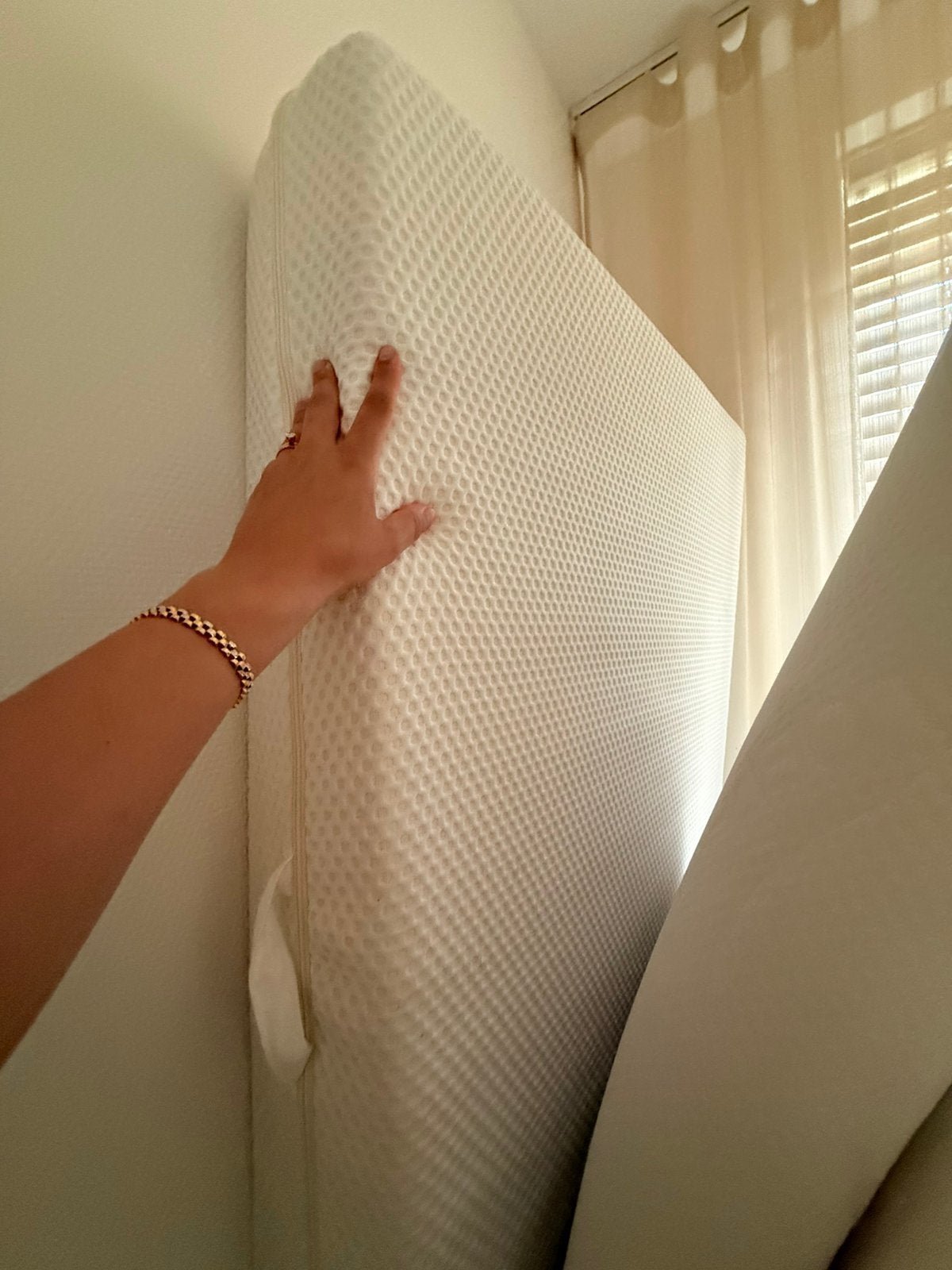 Ikea eenpersoonsmatras ZGAN 90x200, Huis en Inrichting, Slaapkamer | Matrassen en Bedbodems, Ophalen, Zo goed als nieuw, Eenpersoons
