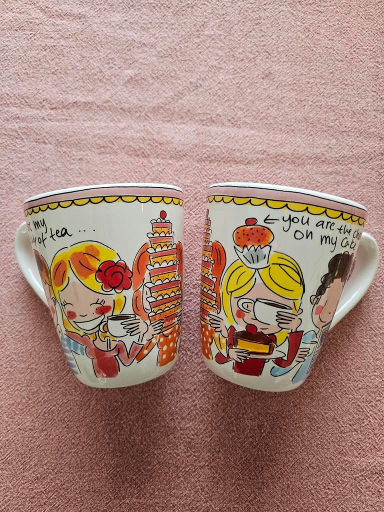 Blond Amsterdam mokken - You are my cup of tea, Huis en Inrichting, Keuken | Servies, Zo goed als nieuw, Kop(pen) en/of Schotel(s)