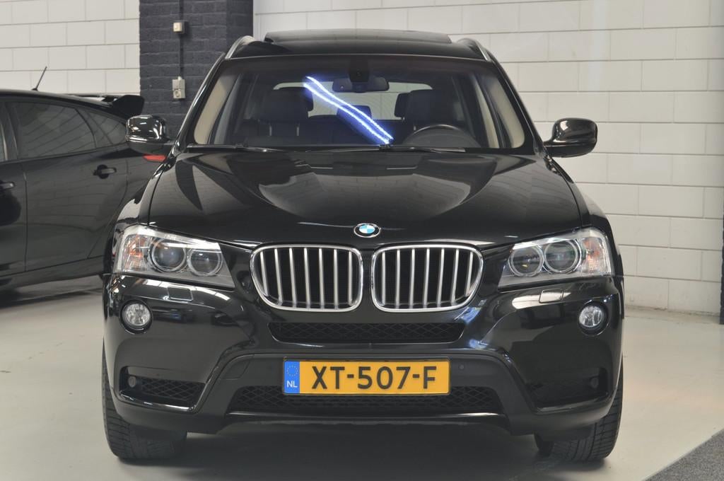 BMW X3 XDrive35i High Executive // 145.000 km // PANORAMADAK, Auto's, BMW, Gebruikt, Zwart, 2000 kg, Zwart