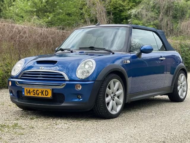 Mini Cooper S Cabrio Hyper Blue Origineel Nederlands, Auto's, Mini, Voorwielaandrijving, 4 cilinders, Cabriolet, Handgeschakeld