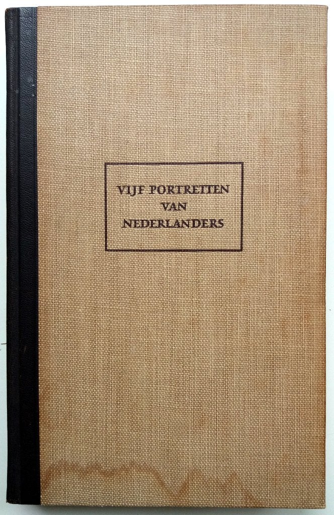Cd. Busken Huet - Vijf portretten van Nederlanders (Ex.2), Antiek en Kunst, Antiek | Boeken en Bijbels, Ophalen of Verzenden
