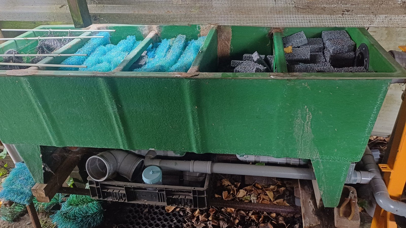 Complete Vijverfilterset met UV-C en Pomp, Ophalen