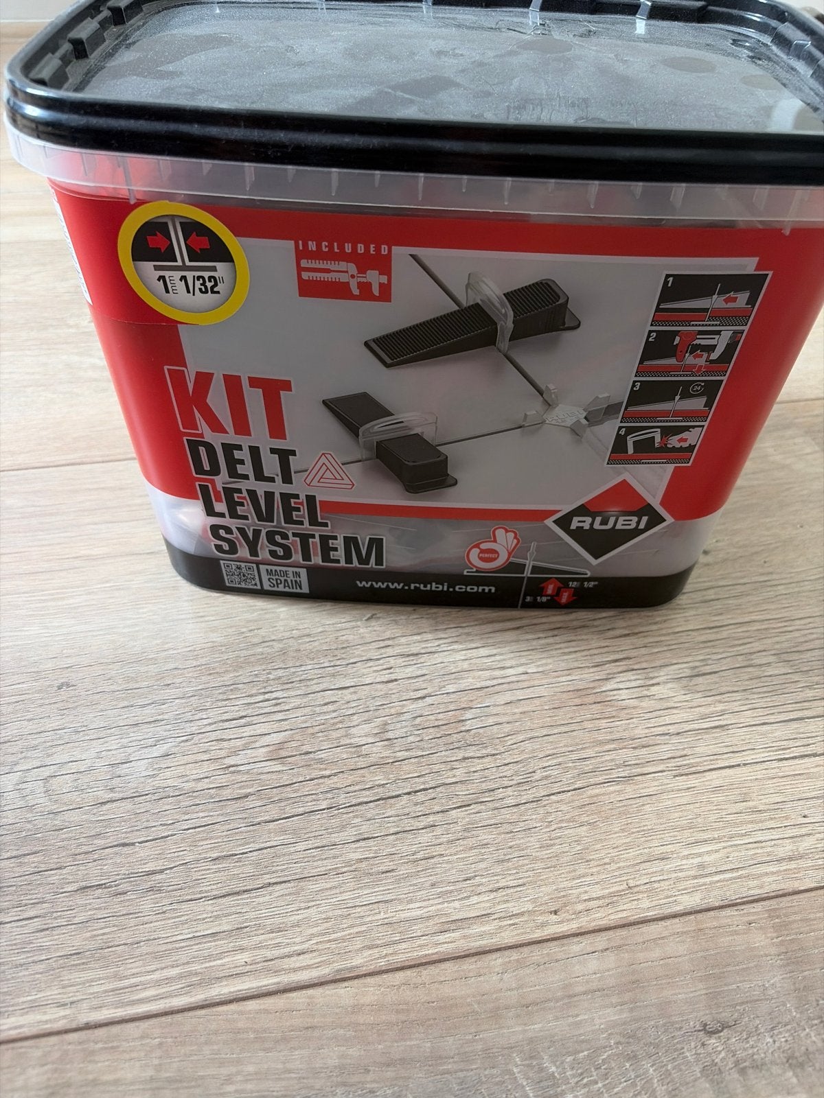 Rubi Delta Level System tegel nivelleersysteem, Overige materialen, Overige typen, Nieuw, Ophalen of Verzenden