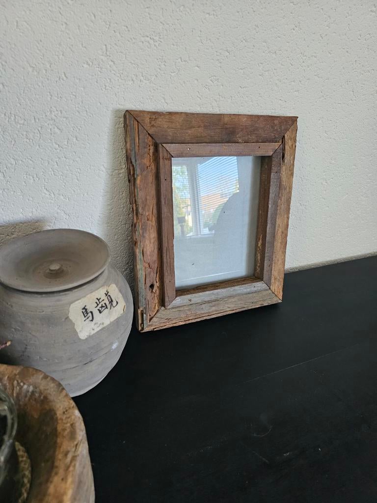 Fotolijst truckwood oud hout robuust, Ophalen, Hout, Minder dan 50 cm, Minder dan 50 cm