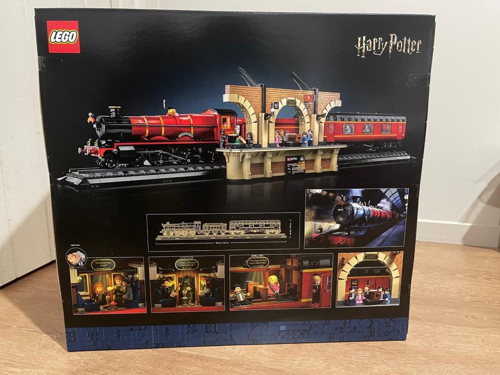 Lego 76405 Harry potter Hogwarts express incl displaycase, Kinderen en Baby's, Speelgoed | Duplo en Lego, Ophalen, Zo goed als nieuw