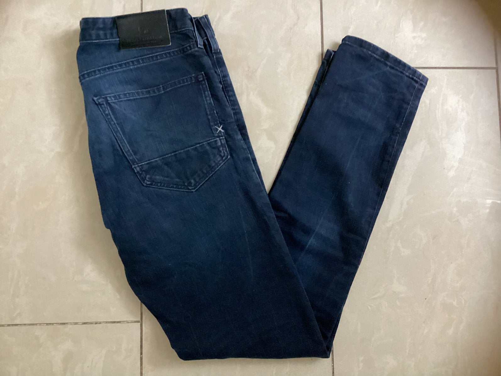 Originele Scotch &Soda stretch jeans 32W34L, Ophalen, Zo goed als nieuw, Blauw, W32 (confectie 46) of kleiner