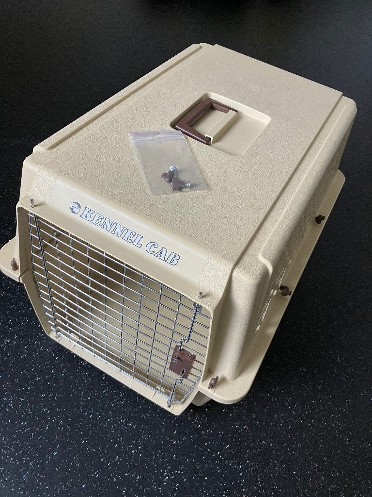 Honden/katten bench/transportbox, Ophalen, Zo goed als nieuw