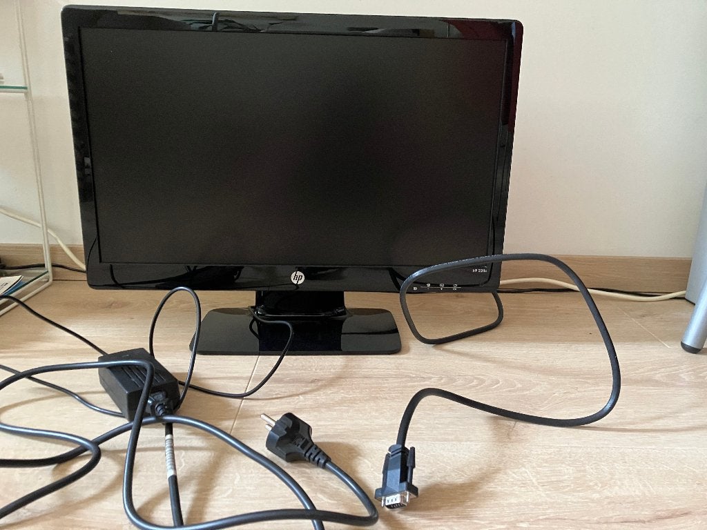 HP monitor 21,5 inch, Ophalen, Hp, Gebruikt, Full HD