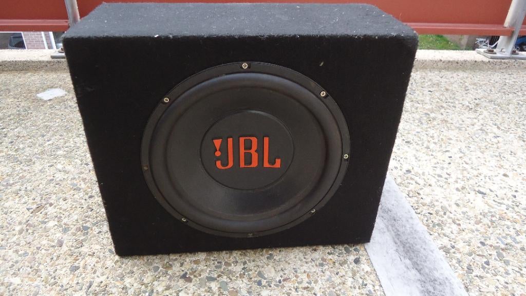 TE KOOP JBL SUBWOOFER GT 3 - 1800 WATT 225 RMS WATT, Auto diversen, Ophalen, Zo goed als nieuw