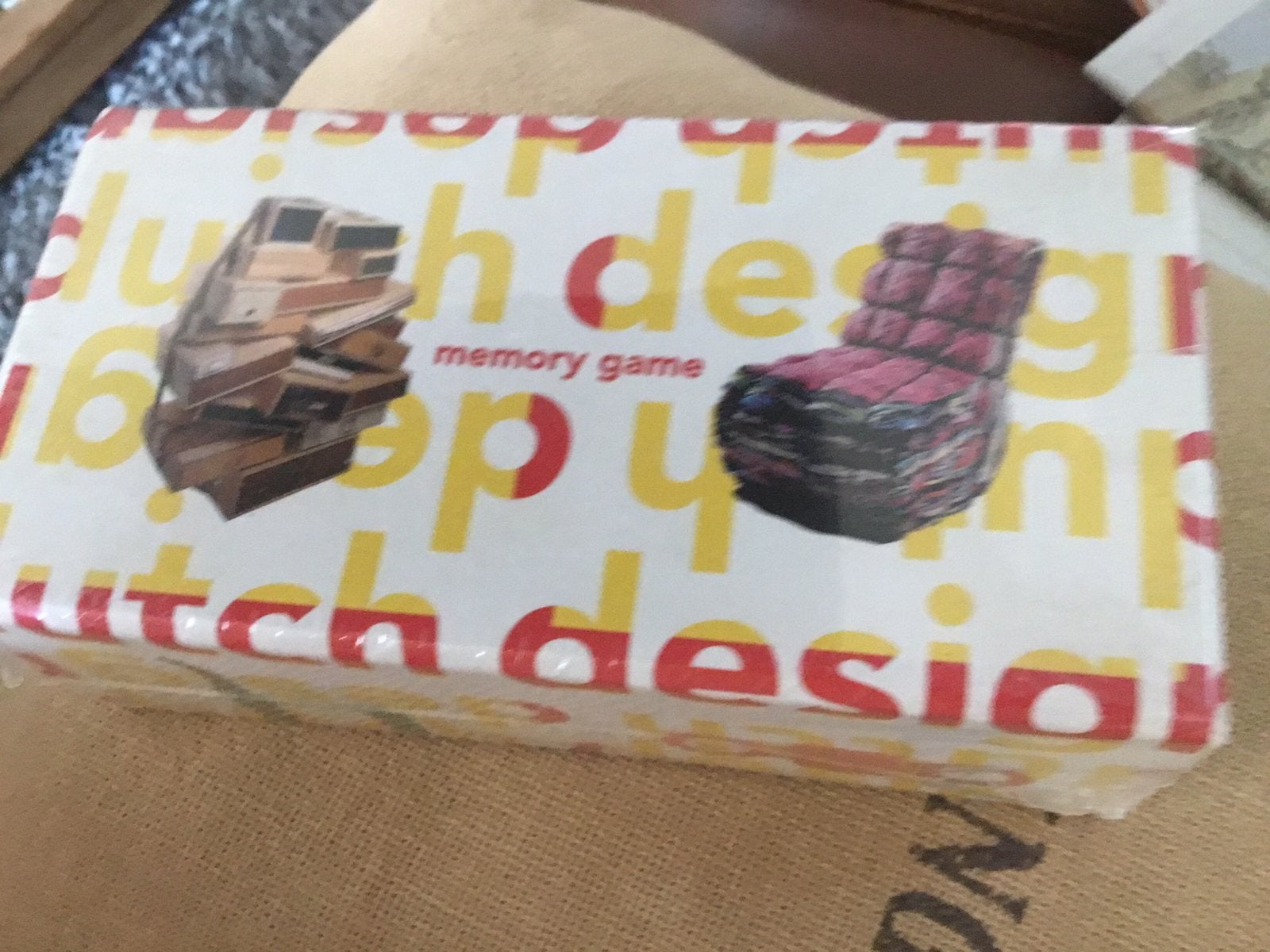 Memory game dutch design, Ophalen, Nieuw
