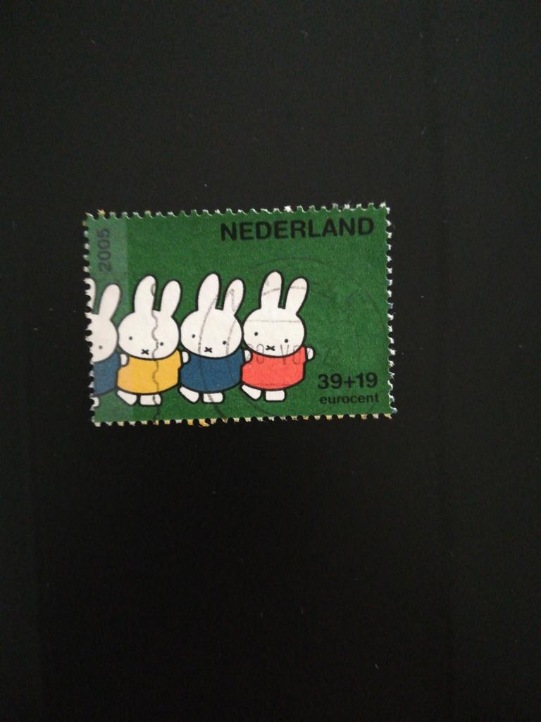 NEDERLAND 2005 kinderzegel dick bruna, Ophalen of Verzenden