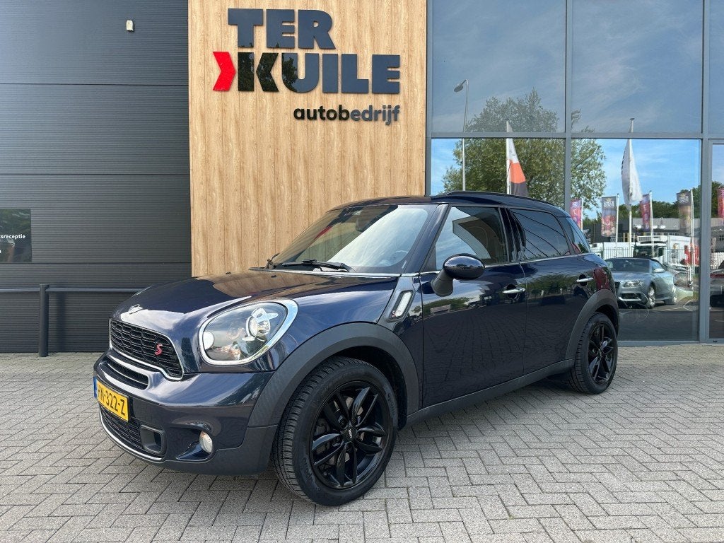 Mini COUNTRYMAN 1.6 Cooper S ALL4 Chili / Panorama / Harman-, Euro 5, 1380 kg, Gebruikt, Blauw