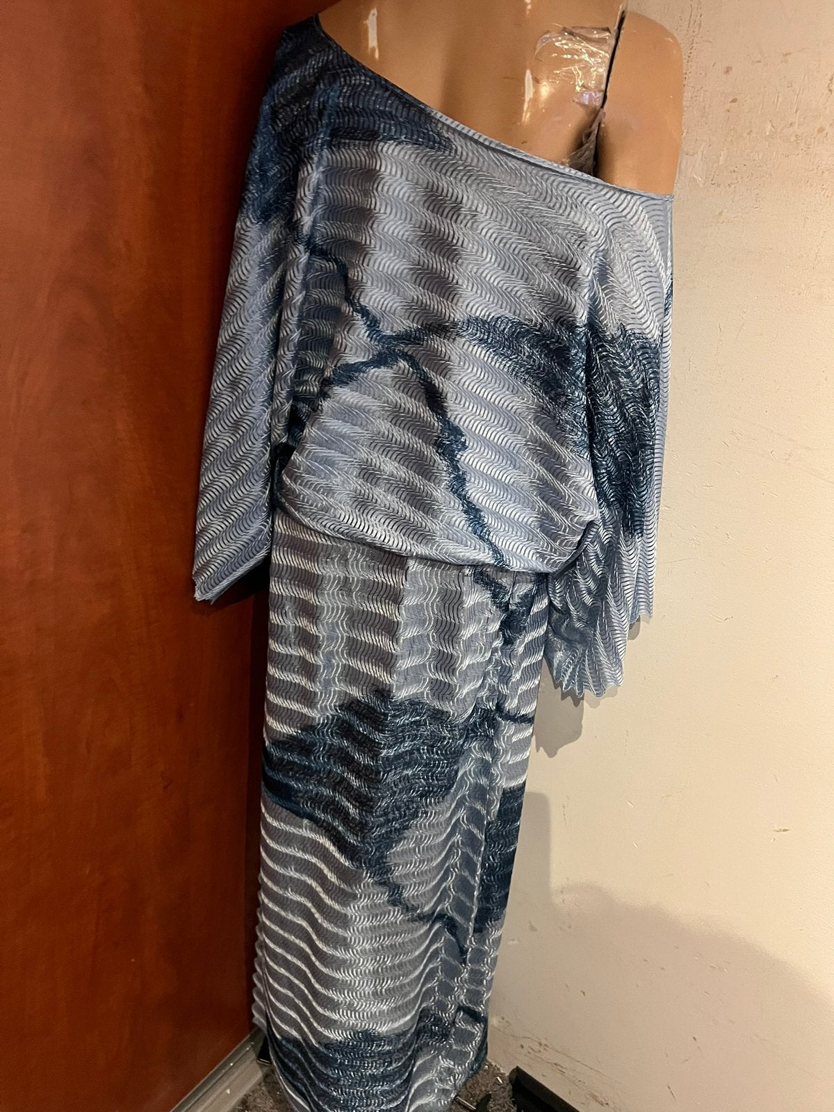 OUI MOMENT jurk mee split maat m zgan, Kleding | Dames, Maat 38/40 (M), F, Blauw, Ophalen of Verzenden