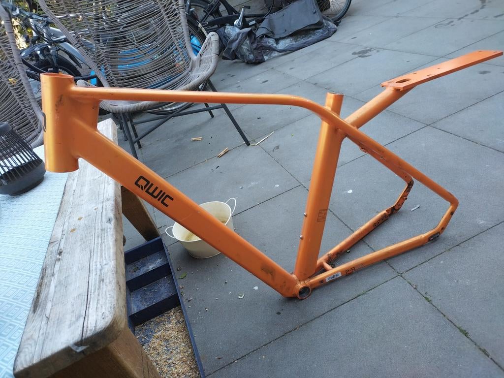 Frame qwic performance p-rd9 maat l recht, Ophalen, Zo goed als nieuw, Qwic