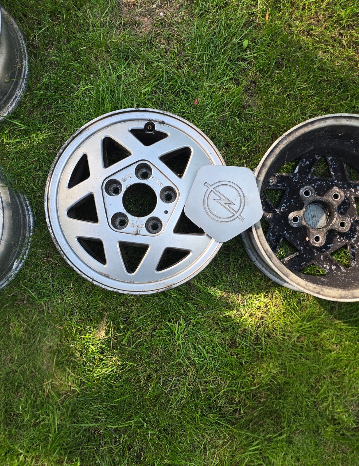 Opel Monza Velgen - Set van 4, Auto-onderdelen, Banden en Velgen, 14 inch, Gebruikt, Velg(en), Ophalen of Verzenden