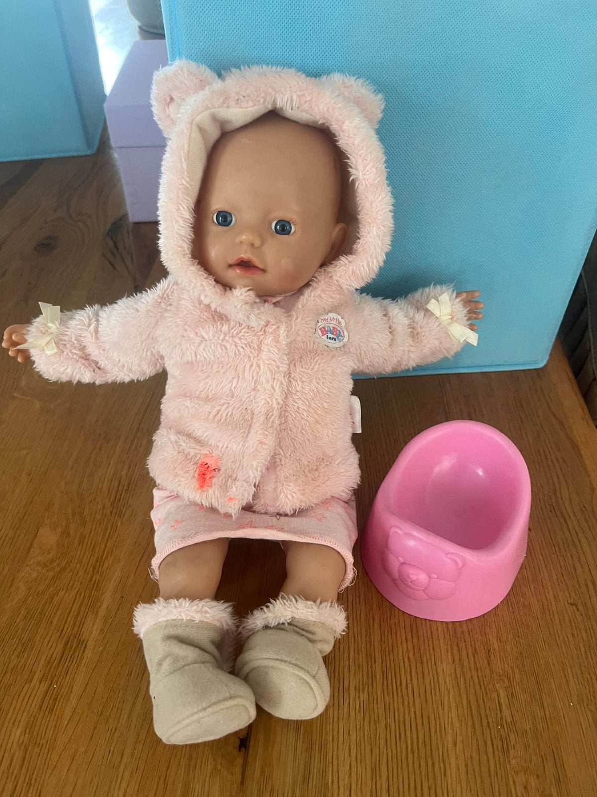 Mini baby born pop, Verzamelen, Poppen, Ophalen of Verzenden, Zo goed als nieuw, Pop