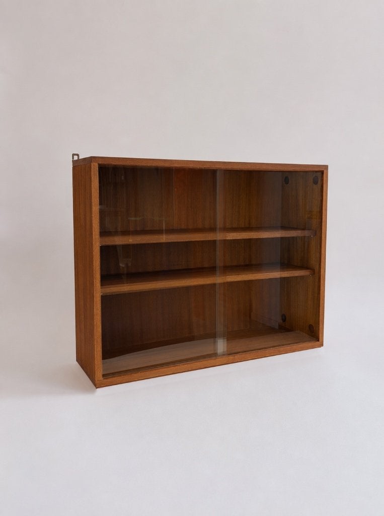 VINTAGE VITRINEKASTJE, Huis en Inrichting, Kasten | Vitrinekasten, Ophalen, Met deur(en), -, Glas