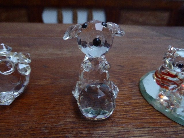 5 kristallen miniatuurtjes, Antiek en Kunst, Ophalen of Verzenden
