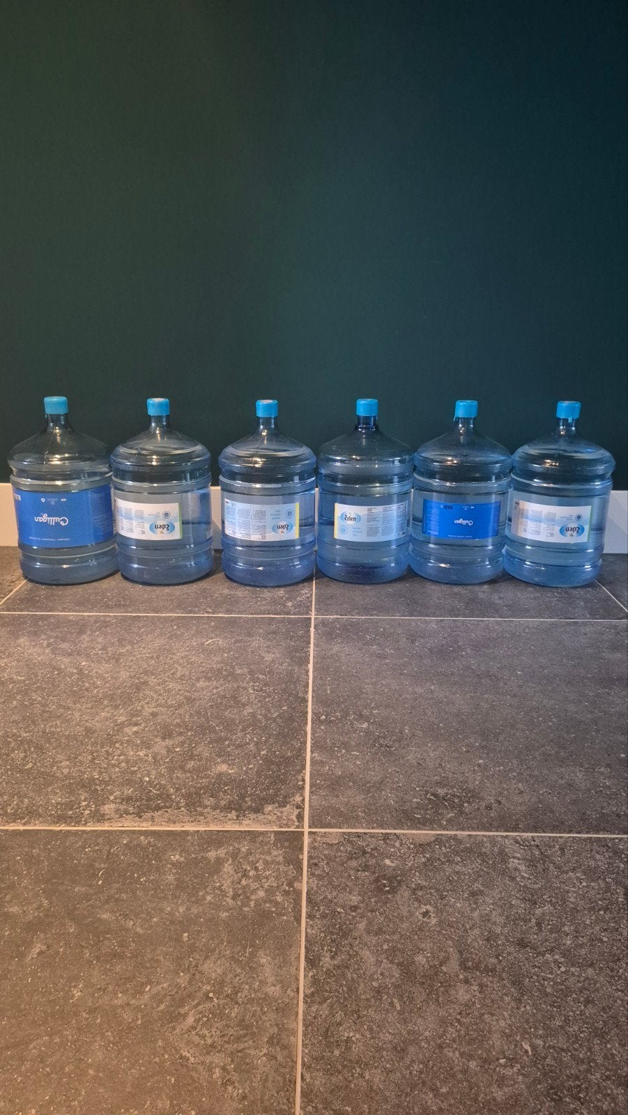 6 Waterflessen voor waterkoeler 18,9 liter, Ophalen