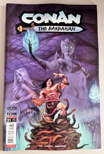Conan the Barbarian #21 Brandon Kenney cover (Titan Comics), Eén comic, Amerika, Nieuw, Ophalen of Verzenden