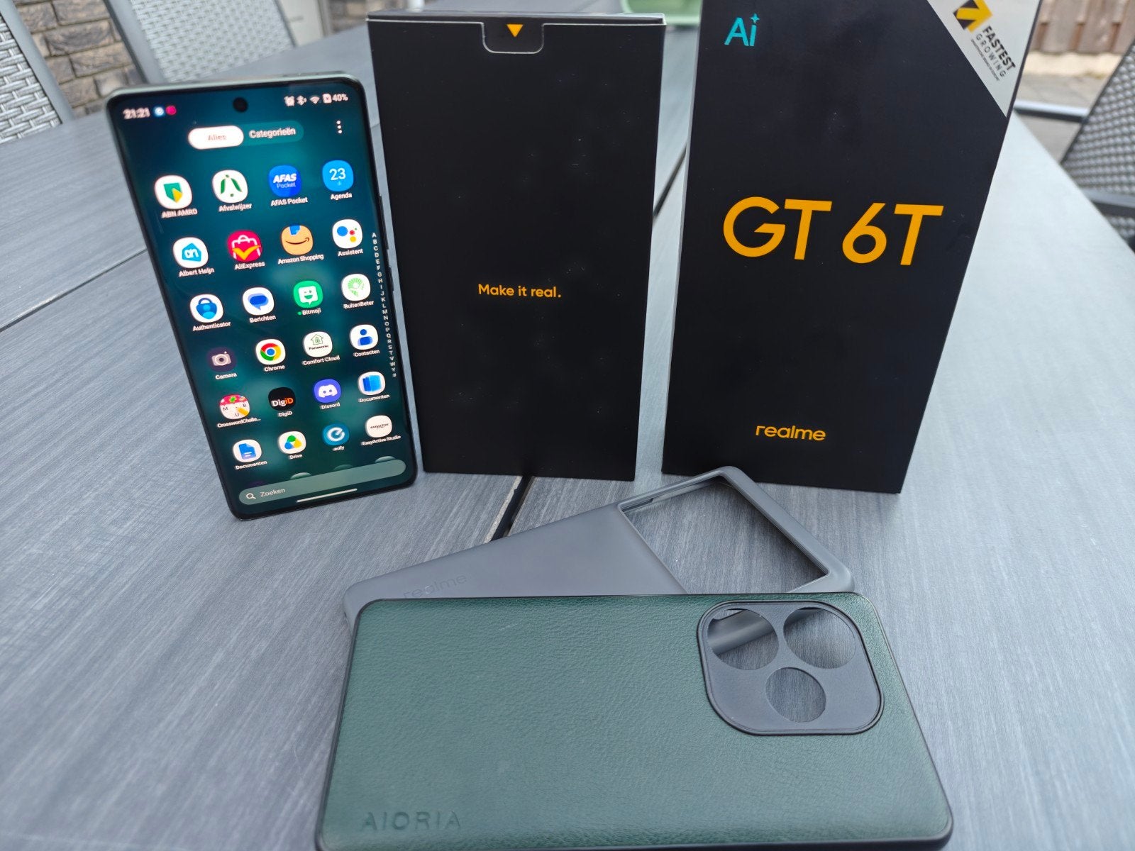 Realme GT 6T – 256GB – Compleet & in nette staat, Ophalen of Verzenden, Zo goed als nieuw, 6 megapixel of meer