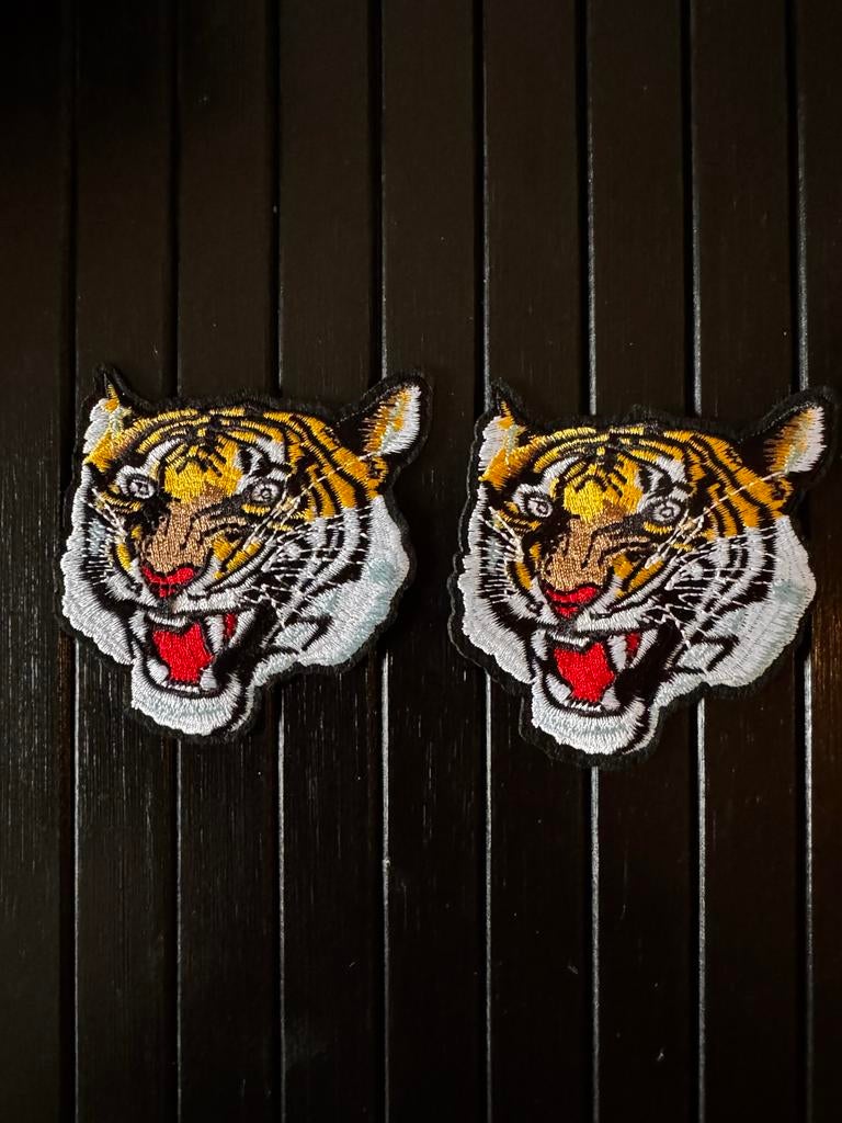 Tijger patches twee stuks, Ophalen, Nieuw, Overige applicaties