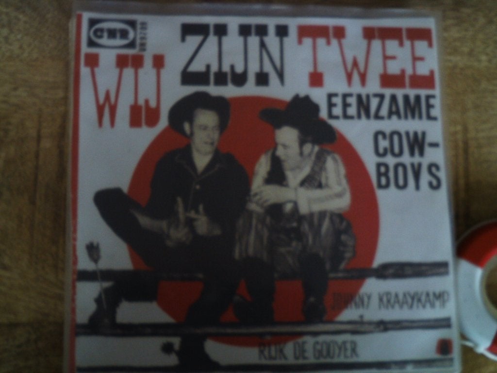 johnny & rijk - wij zijn twee eenzame cowboys 22jul, Cd's en Dvd's, Vinyl Singles, 7 inch, Ophalen of Verzenden, Zo goed als nieuw