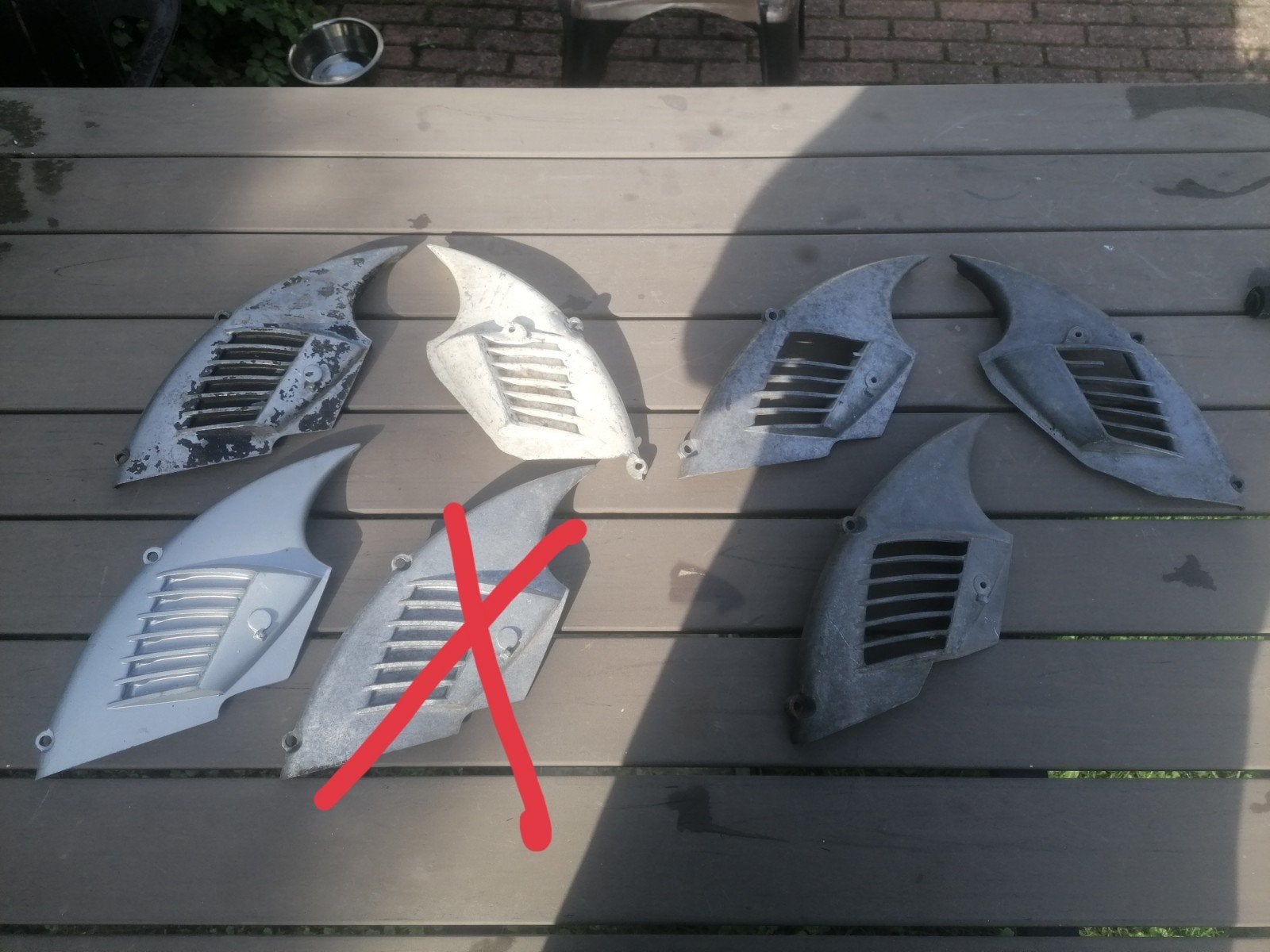 Zundapp 517 maantjes met en zonder gebreken, Ophalen of Verzenden, Gebruikt, Overige typen