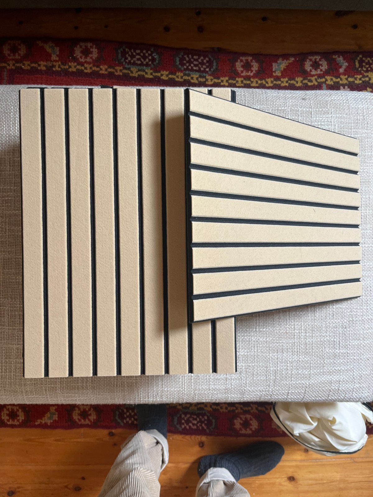 Akoestische isolatiepanelen (zelfklevend) - Geluidsdemping, Overige materialen, Zo goed als nieuw, Minder dan 5 m², Ophalen