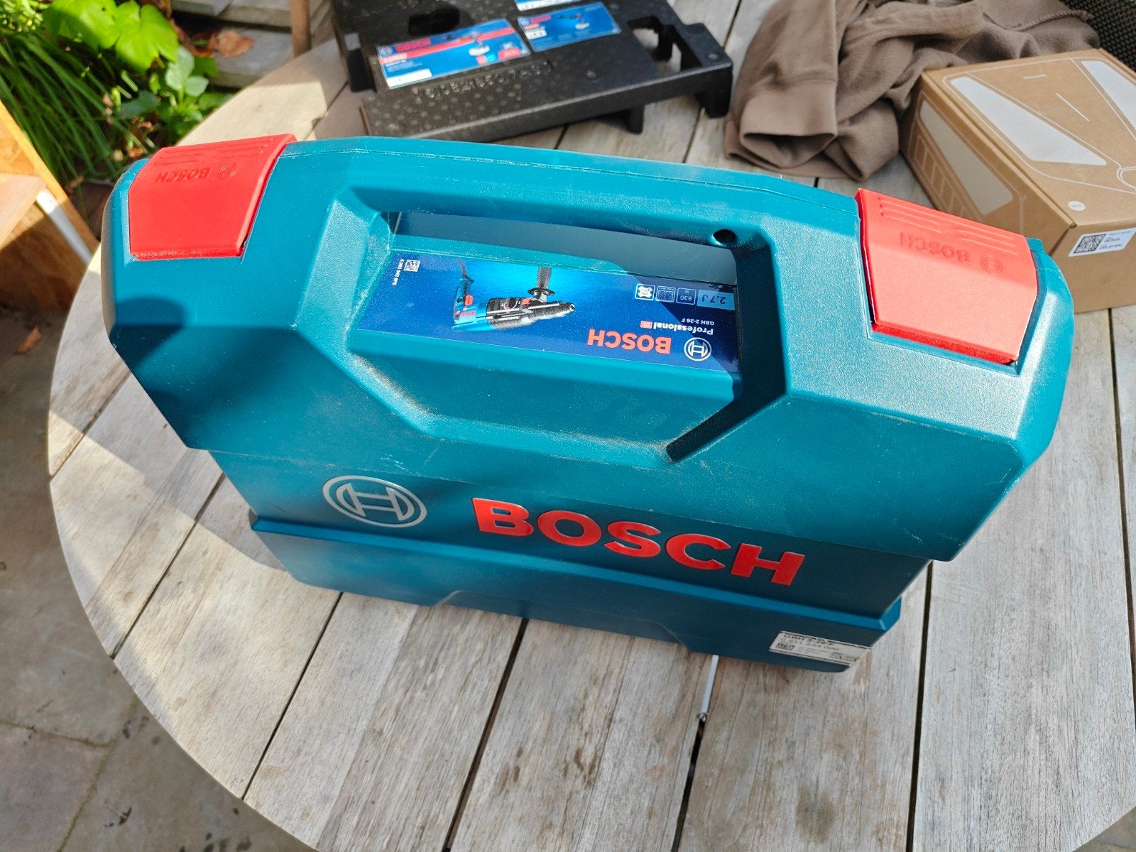 Bosch Gereedschapskoffer - Leeg voor GBH 2-26 en GBH 2-28, Ophalen of Verzenden, Gebruikt, Gereedschapsopslag, Bosch
