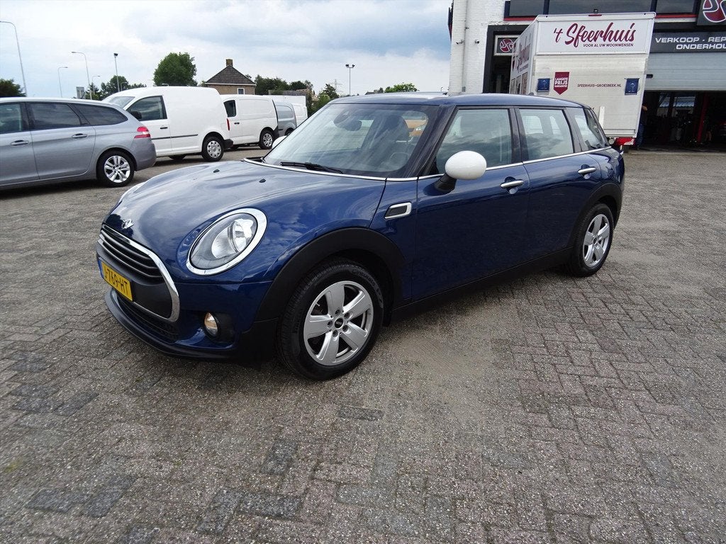 Mini Clubman 1.5 D 116pk One D, Auto's, Mini, Voorwielaandrijving, Stof, Gebruikt, Blauw