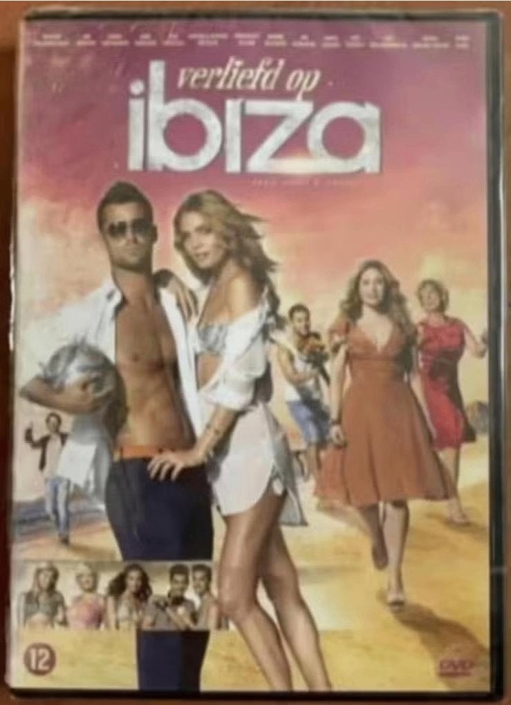 DVD Verliefd op Ibiza; Jim Bakkum, Armin v Buuren, Rick Enge, Vanaf 12 jaar, Ophalen of Verzenden, Zo goed als nieuw, Komedie