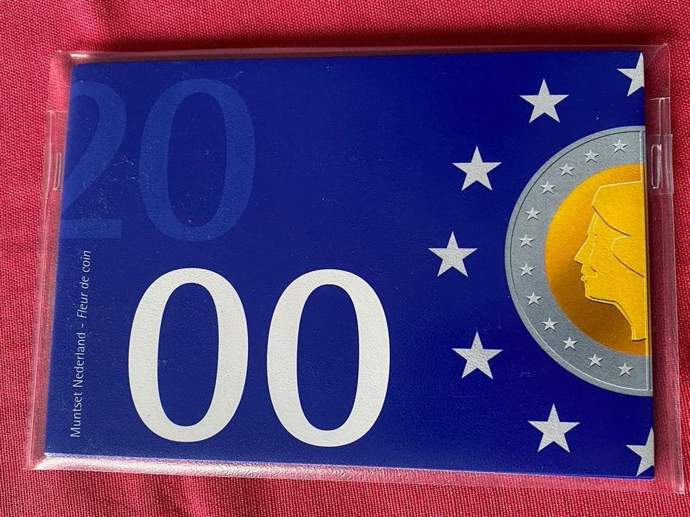 FDC Jaarset  / UNC Muntset uit 2000 / Millenium van Beatrix, Verzenden, Koningin Beatrix, Overige waardes, Setje
