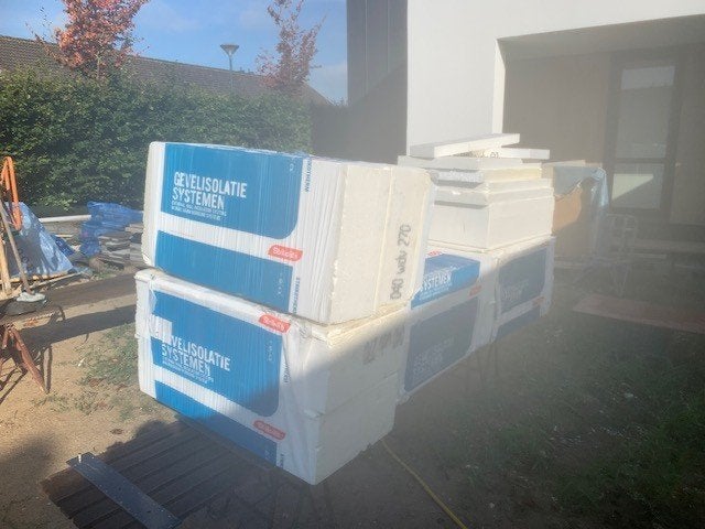 Strikolith EPS isolatie, Ophalen, 12 cm of meer, Nieuw, Minder dan 5 m²