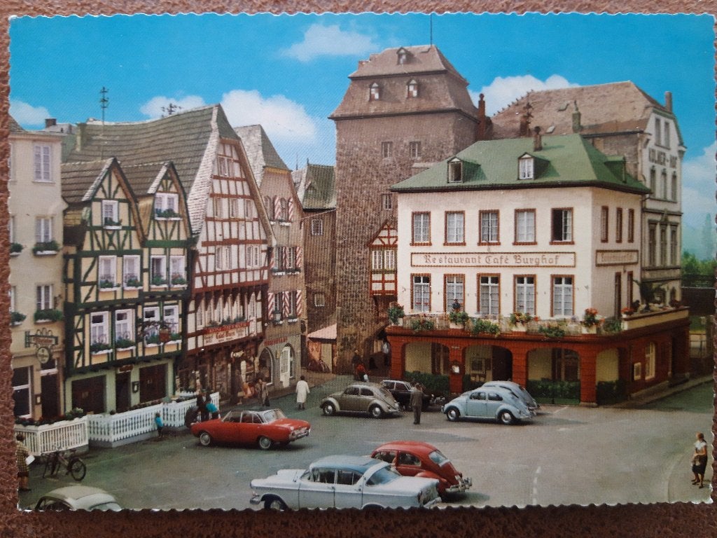 Linz am Rhein ( D ) - Opel Ford VW, Ophalen of Verzenden, 1960 tot 1980, Ongelopen, Duitsland