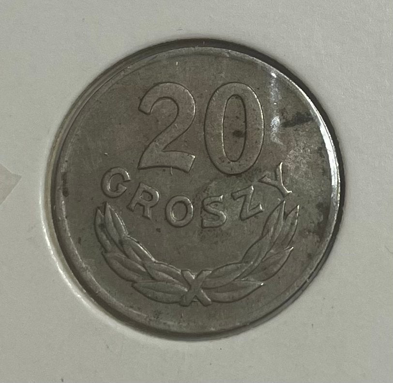 20 groszy Polen 1949, Ophalen of Verzenden, Polen