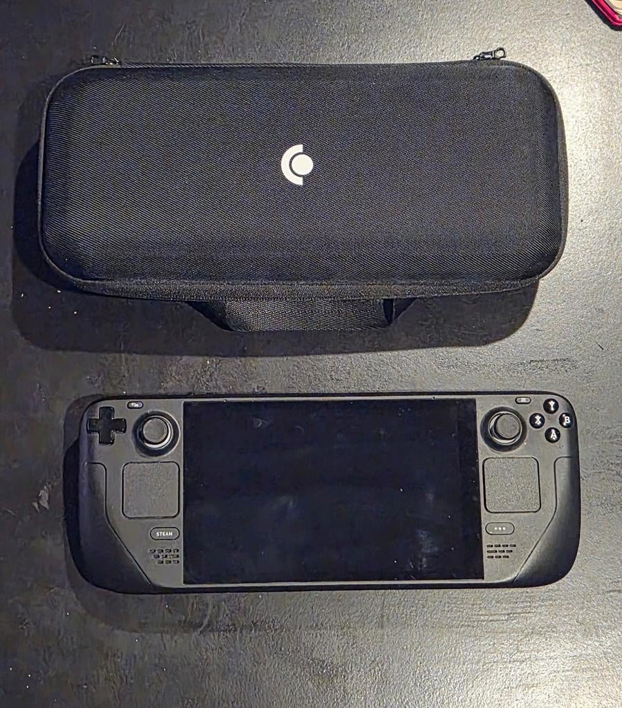 Steam Deck 64GB + Case + 512GB Samsung Evo Plus SD Kaart, Overige genres, 1 speler, Ophalen of Verzenden, Zo goed als nieuw