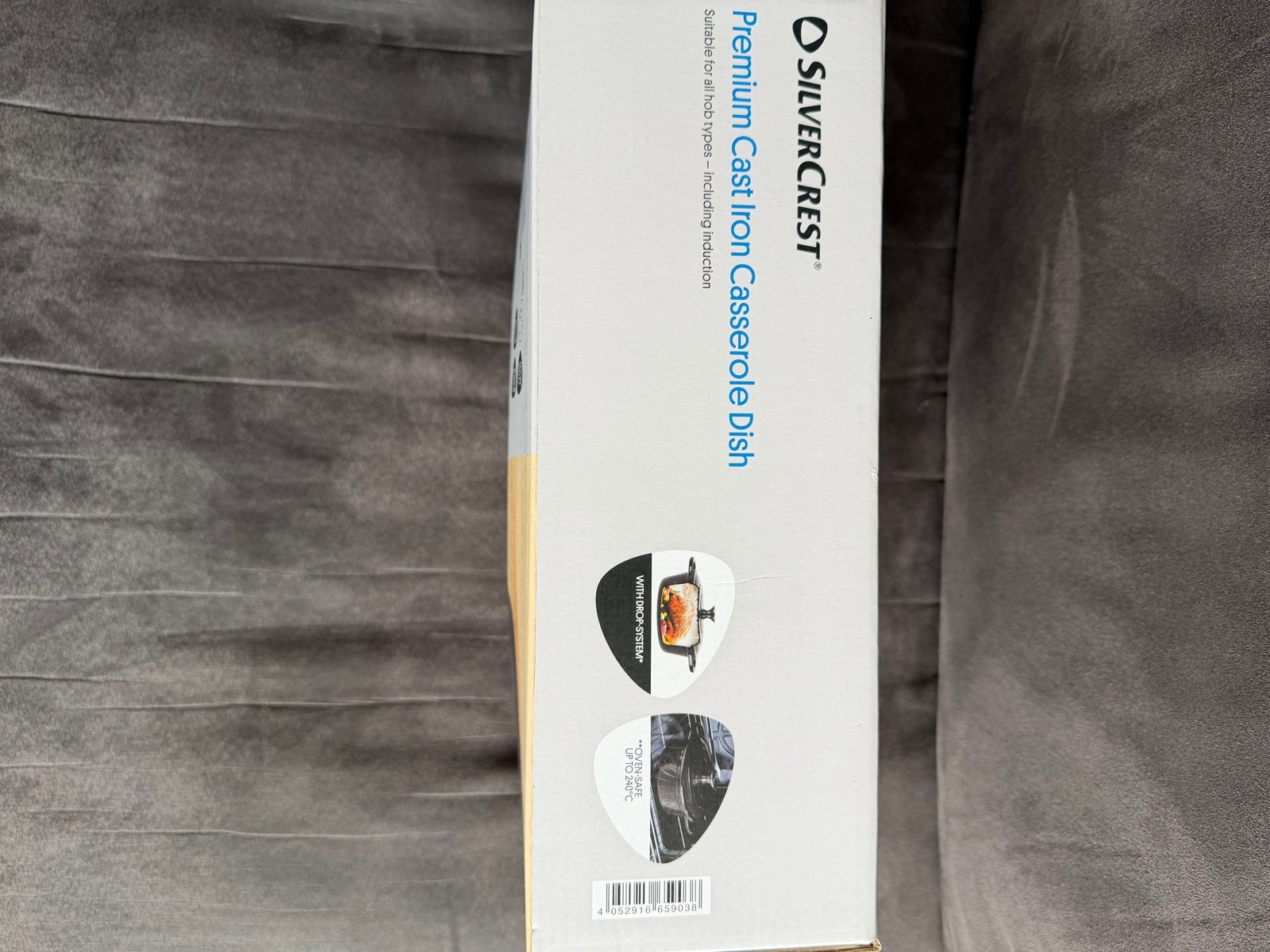 SilverCrest Premium Gietijzeren Braadpan - Ongeopend, Ophalen, Nieuw, Geschikt voor inductie, Overige merken