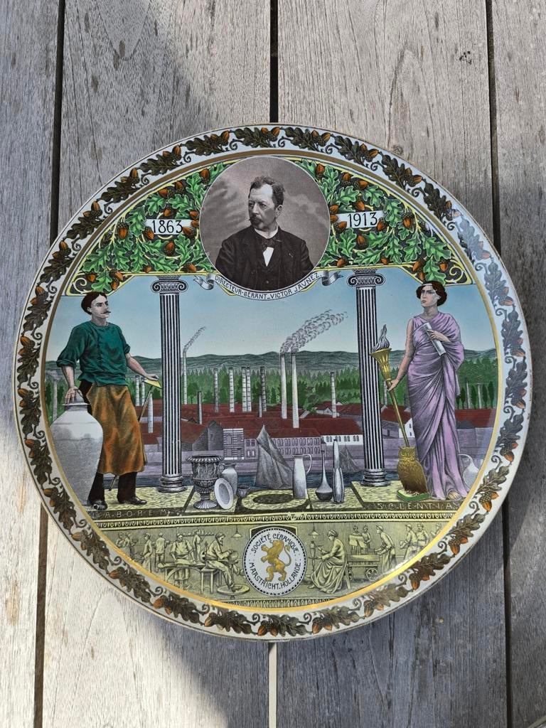 Petrus regout victor jaunez gelegenheidsbord, Ophalen of Verzenden
