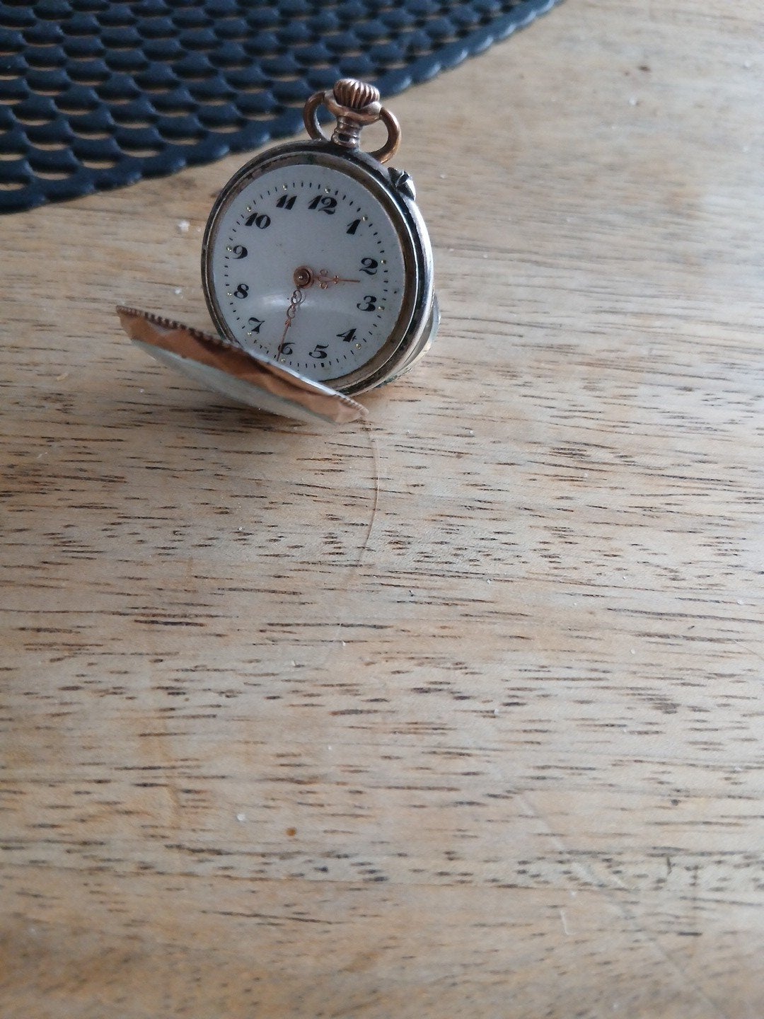 Vrij oud zakhorloge, Ophalen of Verzenden, Staal, Overige merken
